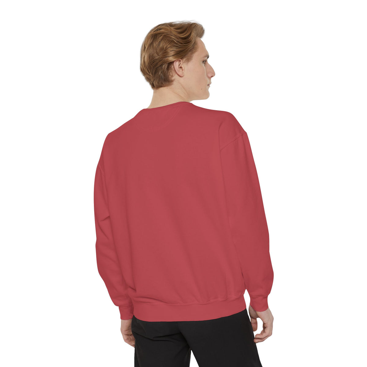 Gold Interlink Logo Crewneck Sweatshirt for Women