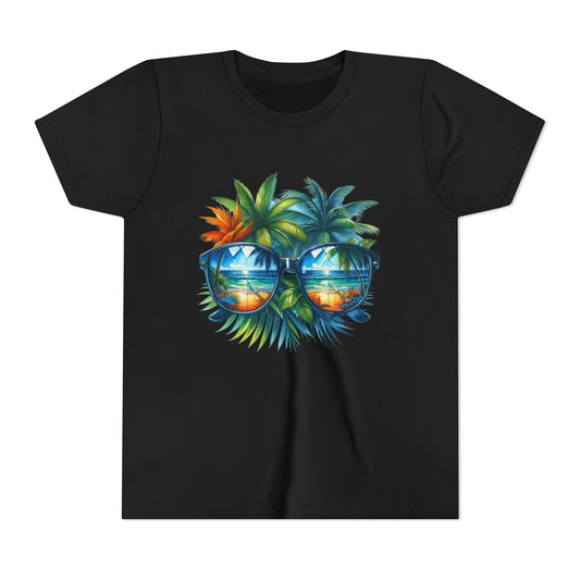 Tropical Sunglasses Youth T-Shirt