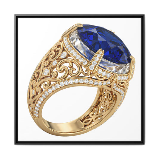 Sapphire Heirloom Canvas Print