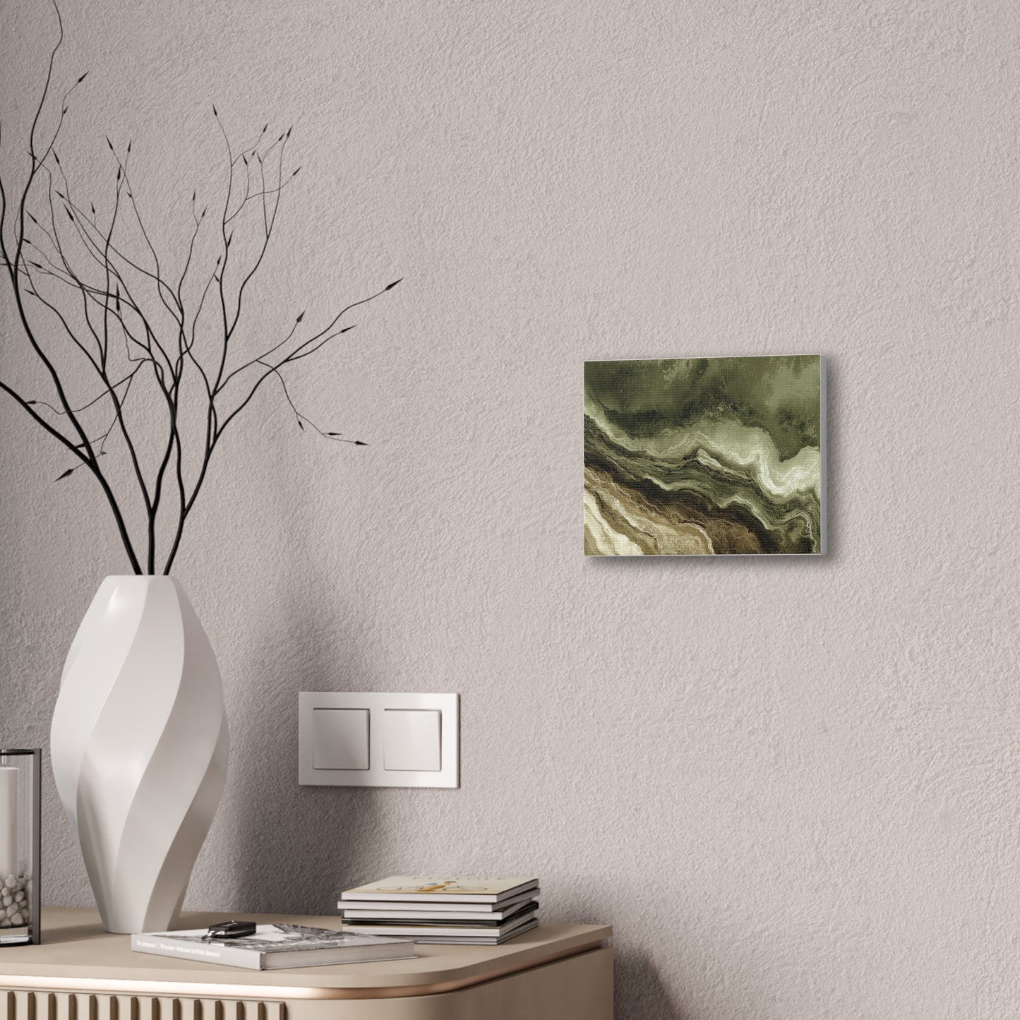 Emerald Marble Canvas