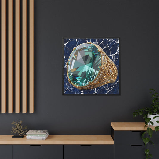 Prismatic Tourmaline Canvas