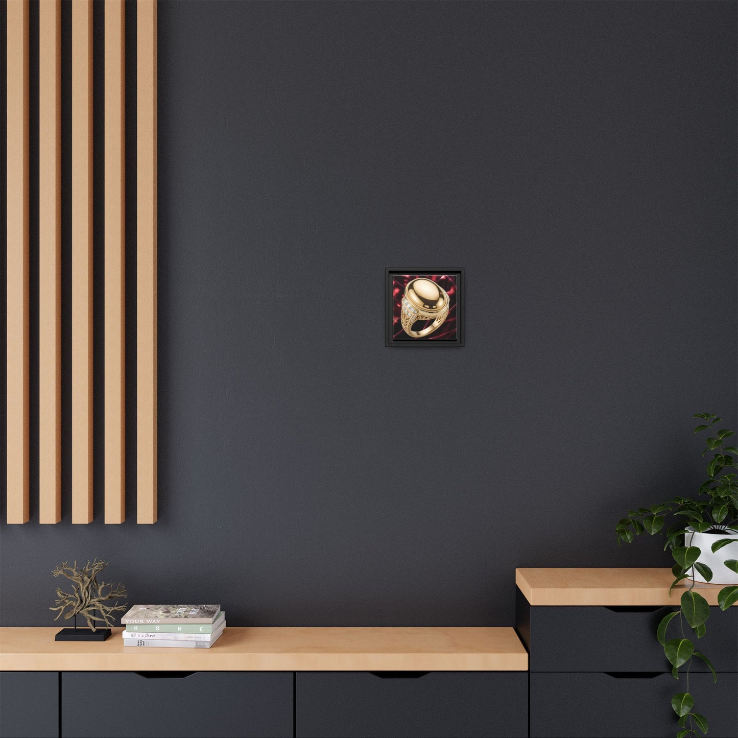 Golden Signet Wall Art