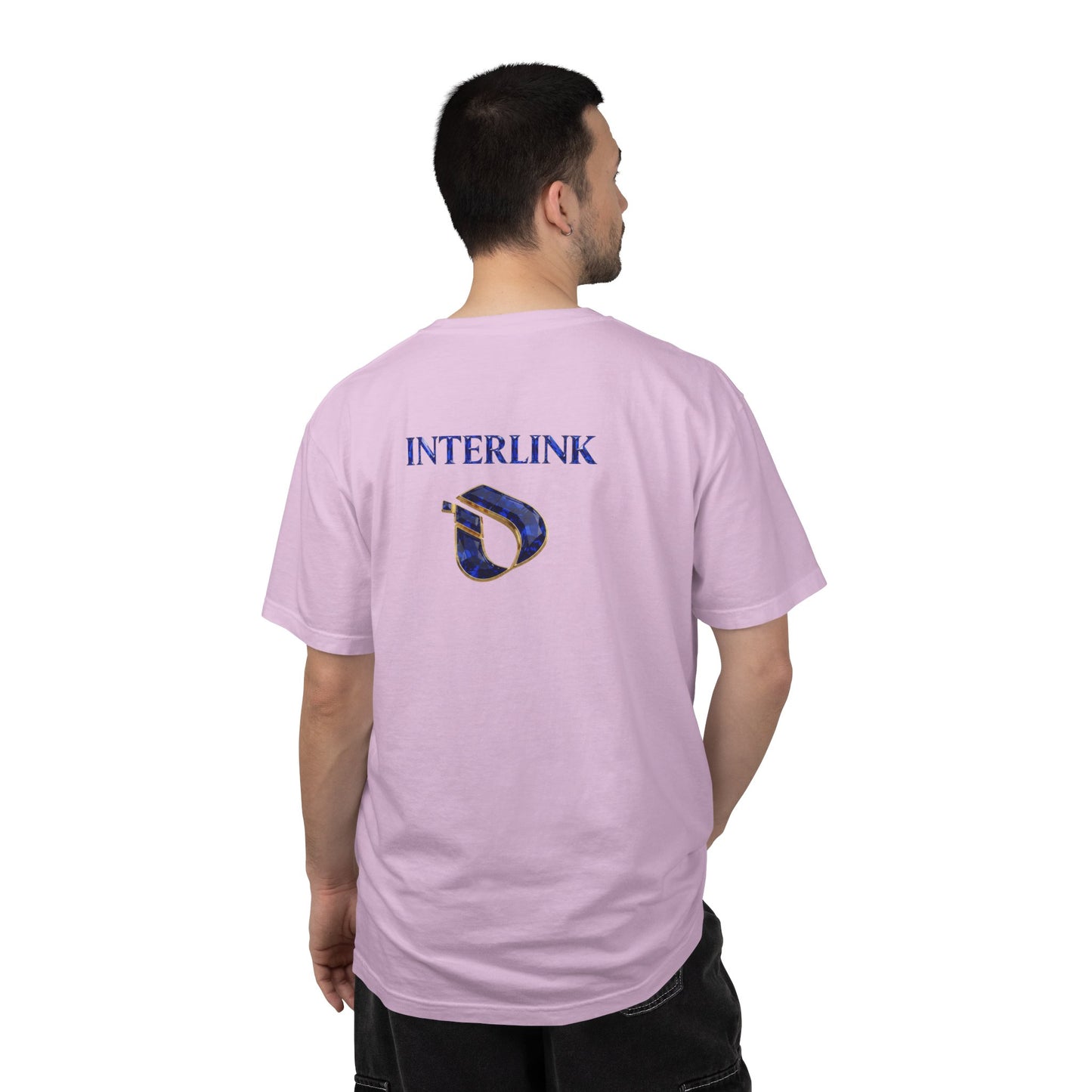 Interlink Sapphire Back Logo Men’s Tee