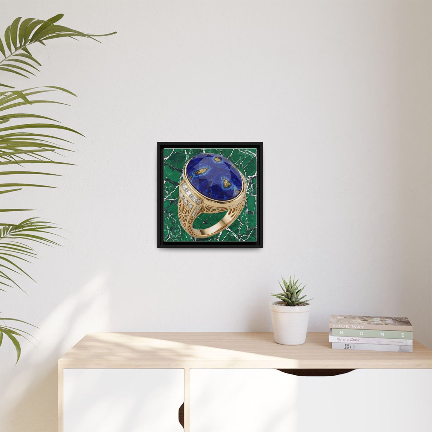 Lapis Lazuli Noble Focus Canvas