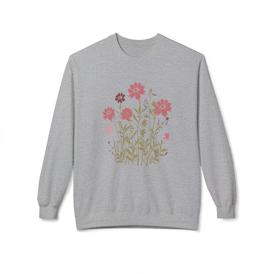 Wildflower Garden Graphic Crewneck Sweatshirt