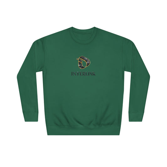 Black Diamond Interlink Emblem Crewneck Sweatshirt