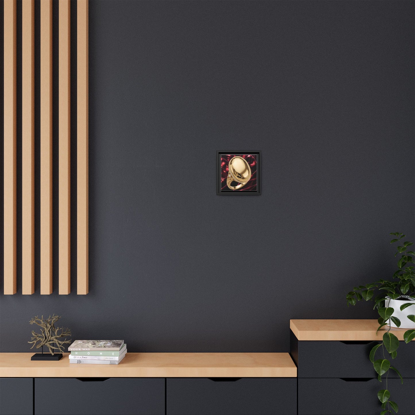 Gilded Velvet Canvas