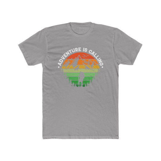 Adventure Sunset Graphic Cotton Crew Tee