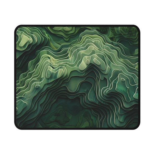 Terrain Relief Contour Mouse Pad