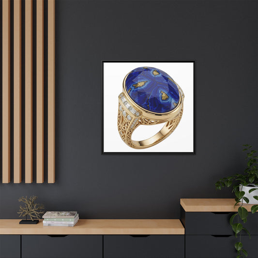 Lapis Ivory Focus Canvas