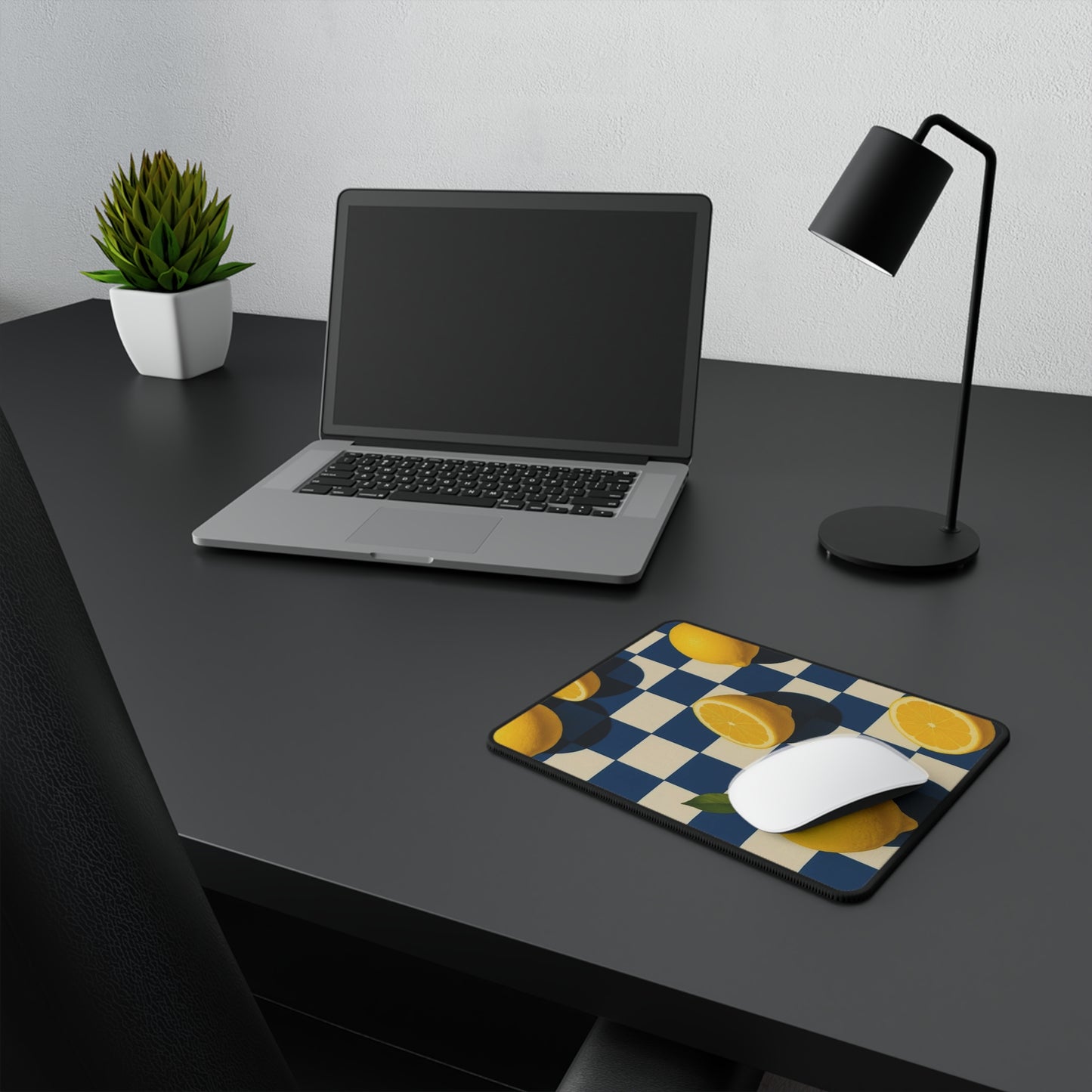Lemon Lattice Mouse Pad