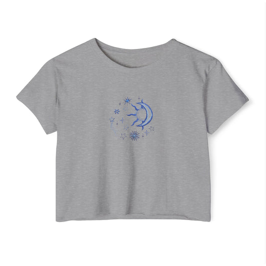 Crescent Moon Orbit Boxy Tee