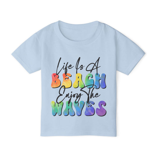 Toddler Beach Waves Graphic Tee