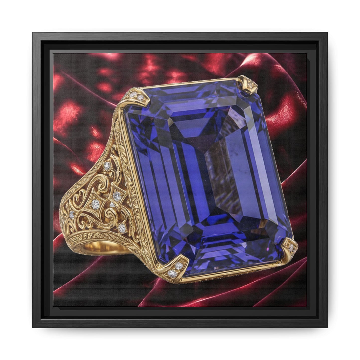 Tanzanite Velvet Canvas