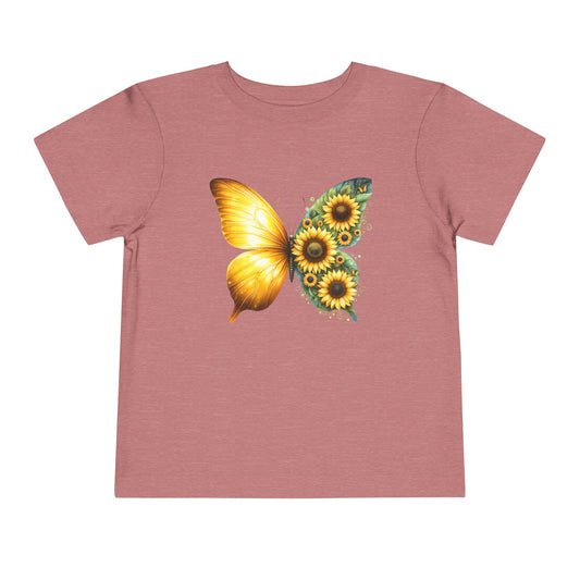 Butterfly Peacock Kids T-Shirt