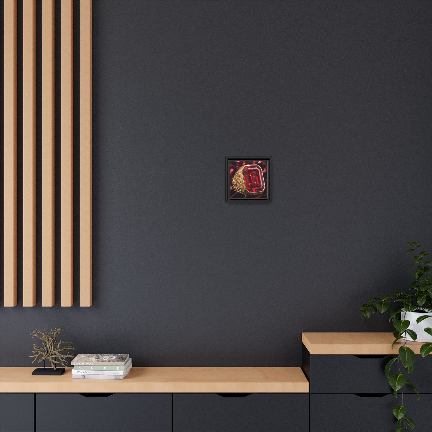 Crimson Reliquary Canvas