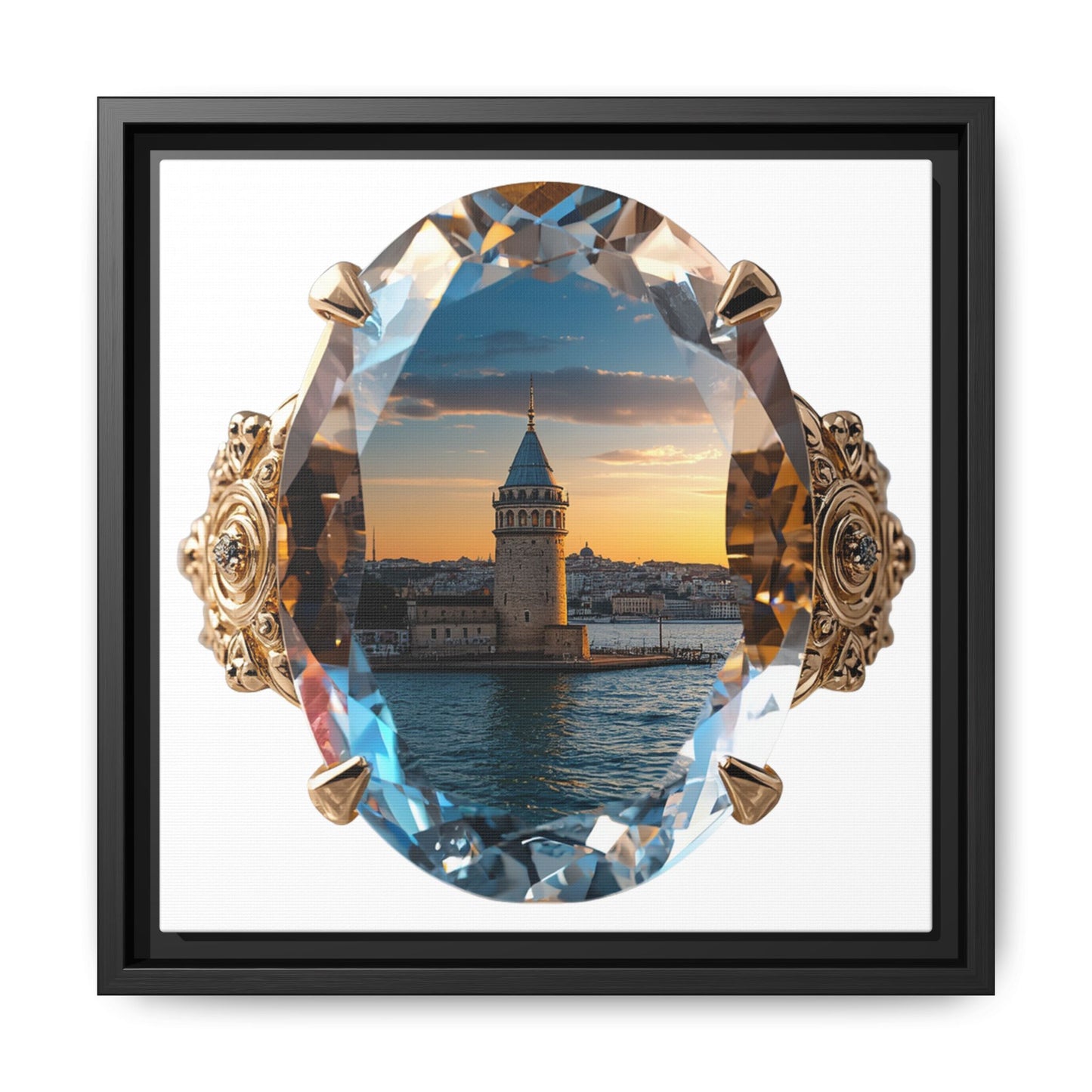 Maiden's Tower Jewel Canvas