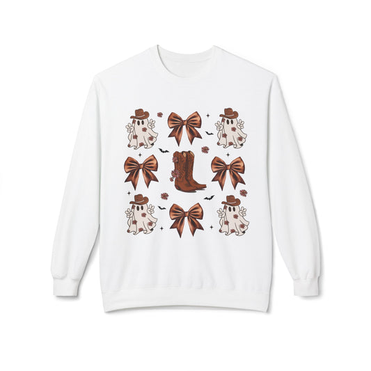 Autumn Floral Graphic Women's Crewneck Sweatshirt