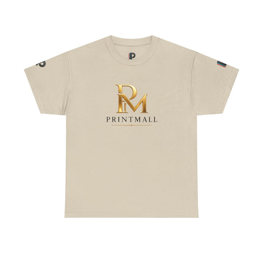 Overlaid PM Lettering PrintMall Cotton Tee