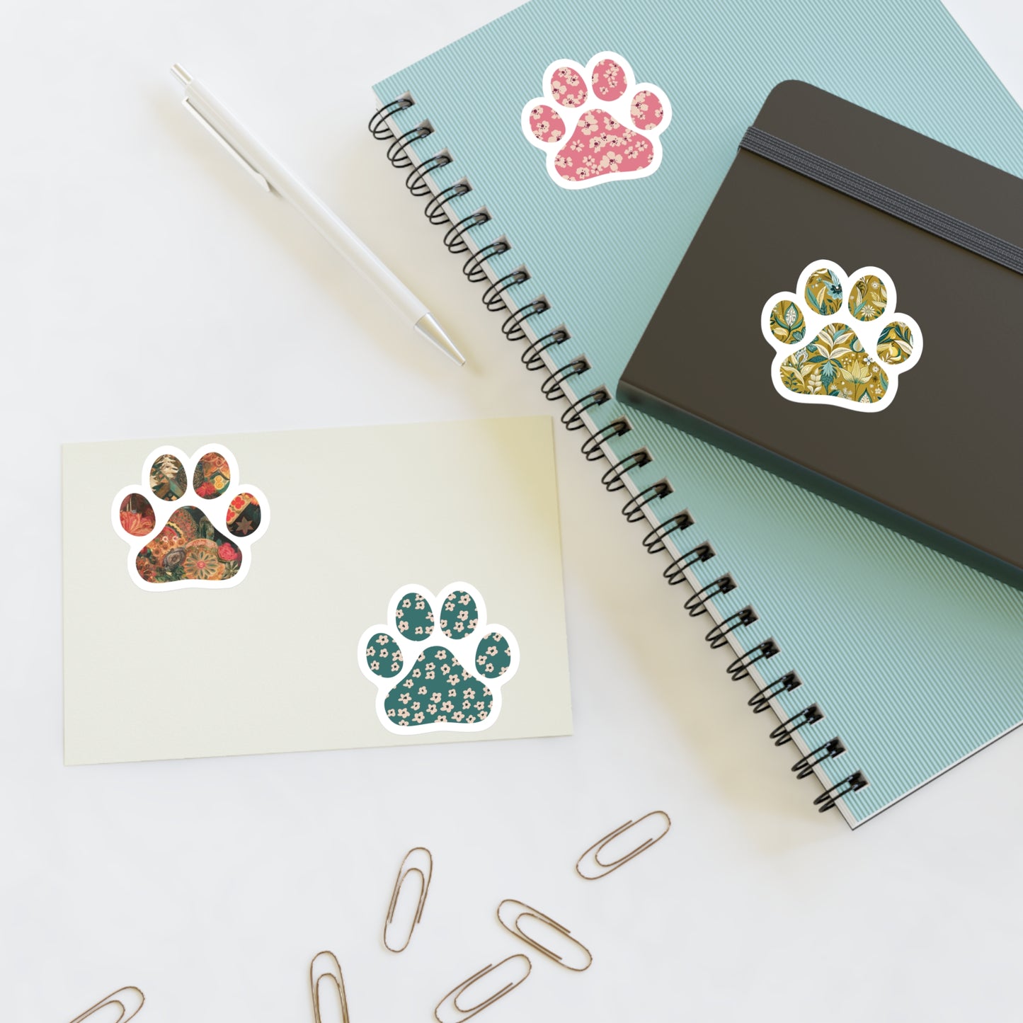 Petal Pattern Paw Decals