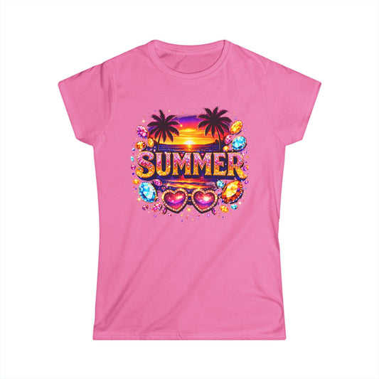 Summer Sunset Graphic T-Shirt