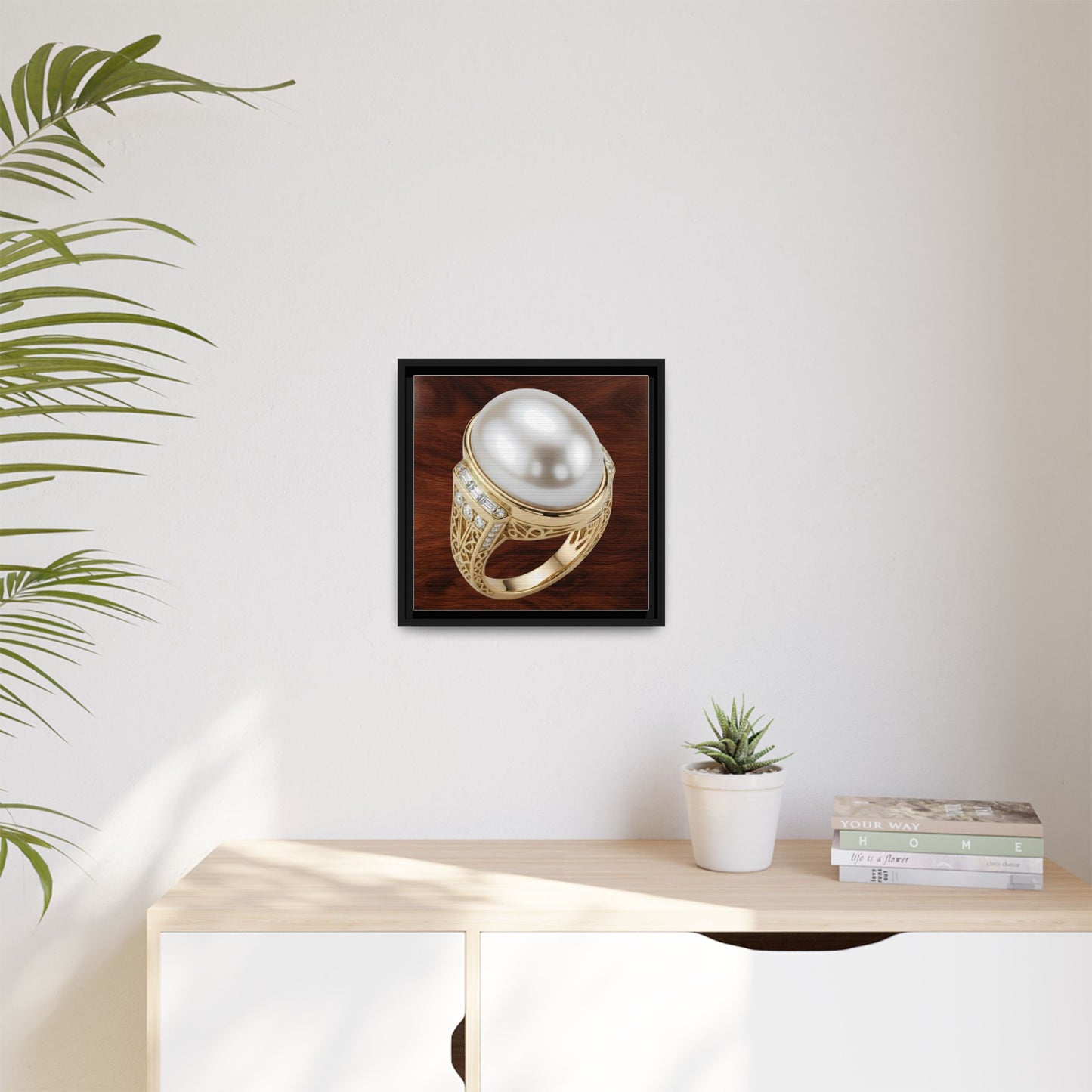 Cabochon Pearl Canvas
