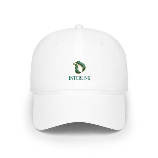 Malachite Veinmark Interlink Cotton Twill Cap