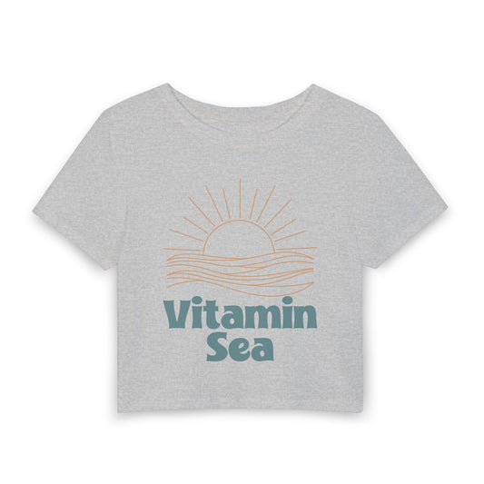 Vitamin Sea Beachy Crop Tee