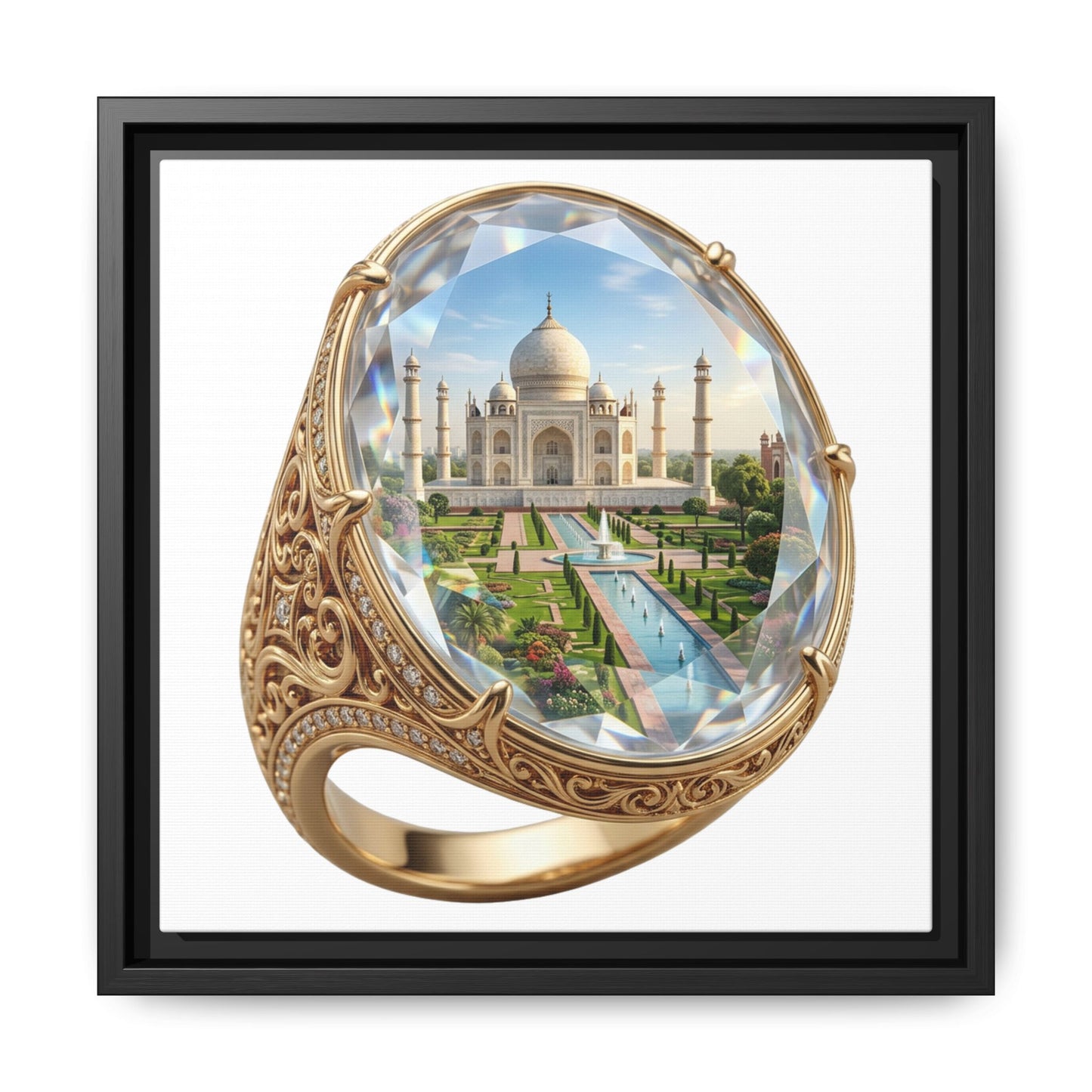 Taj Mahal Signet Canvas