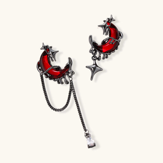 Blood Moon Earrings