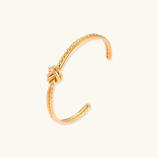 Golden Knot Cuff