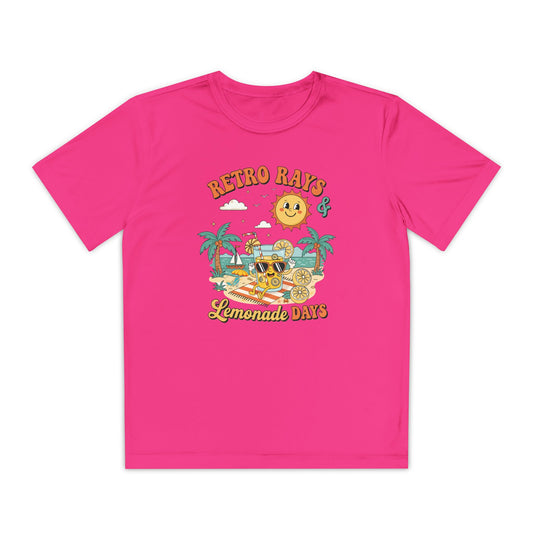 Retro Rays Lemonade Days Youth Tee