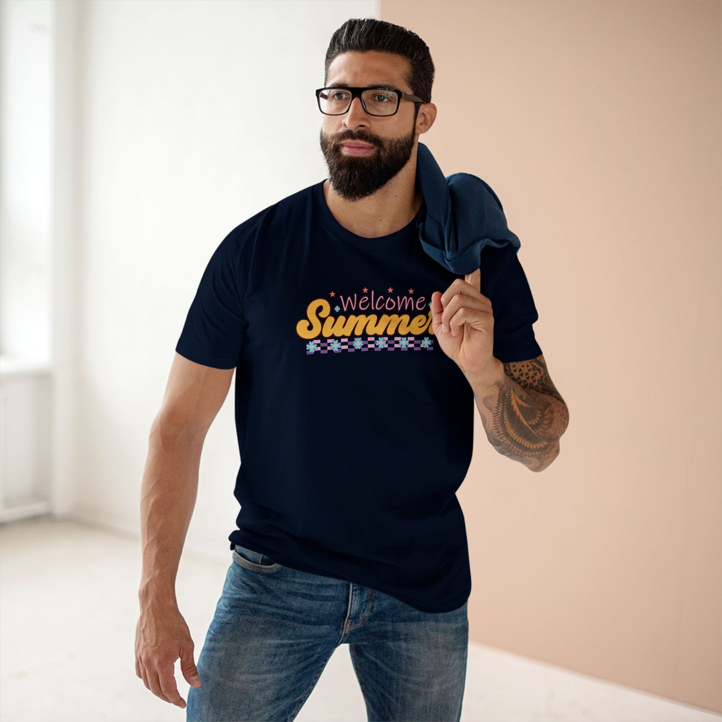 Welcome Summer Pastel Graphic Tee