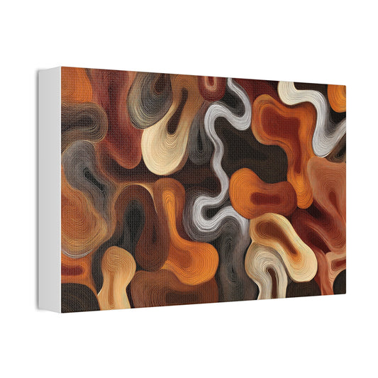 Ember Current Canvas Print