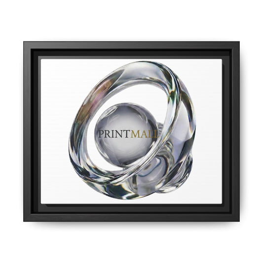 Interwoven Chrome Ribbon Canvas