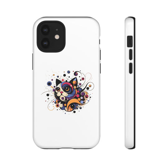 Color Burst Cat Phone Case