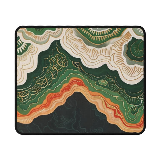 Botanical Contour Layers Mouse Pad