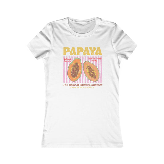 Papaya Paradise Graphic Women's Tee