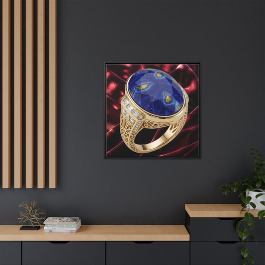 Celestial Lapis Canvas