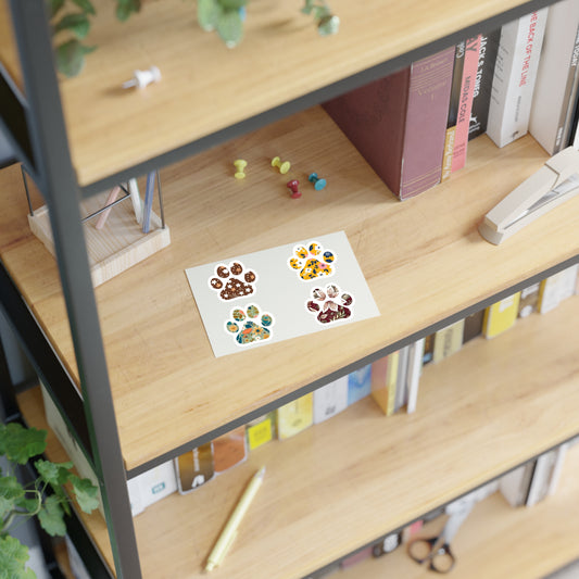 Blooming Paws Sticker Set