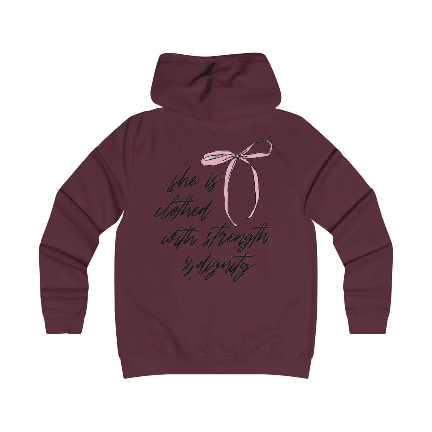Strength & Dignity Ribbon Hoodie