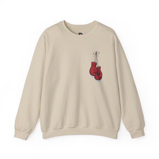 Boxing Kid Crewneck Sweatshirt