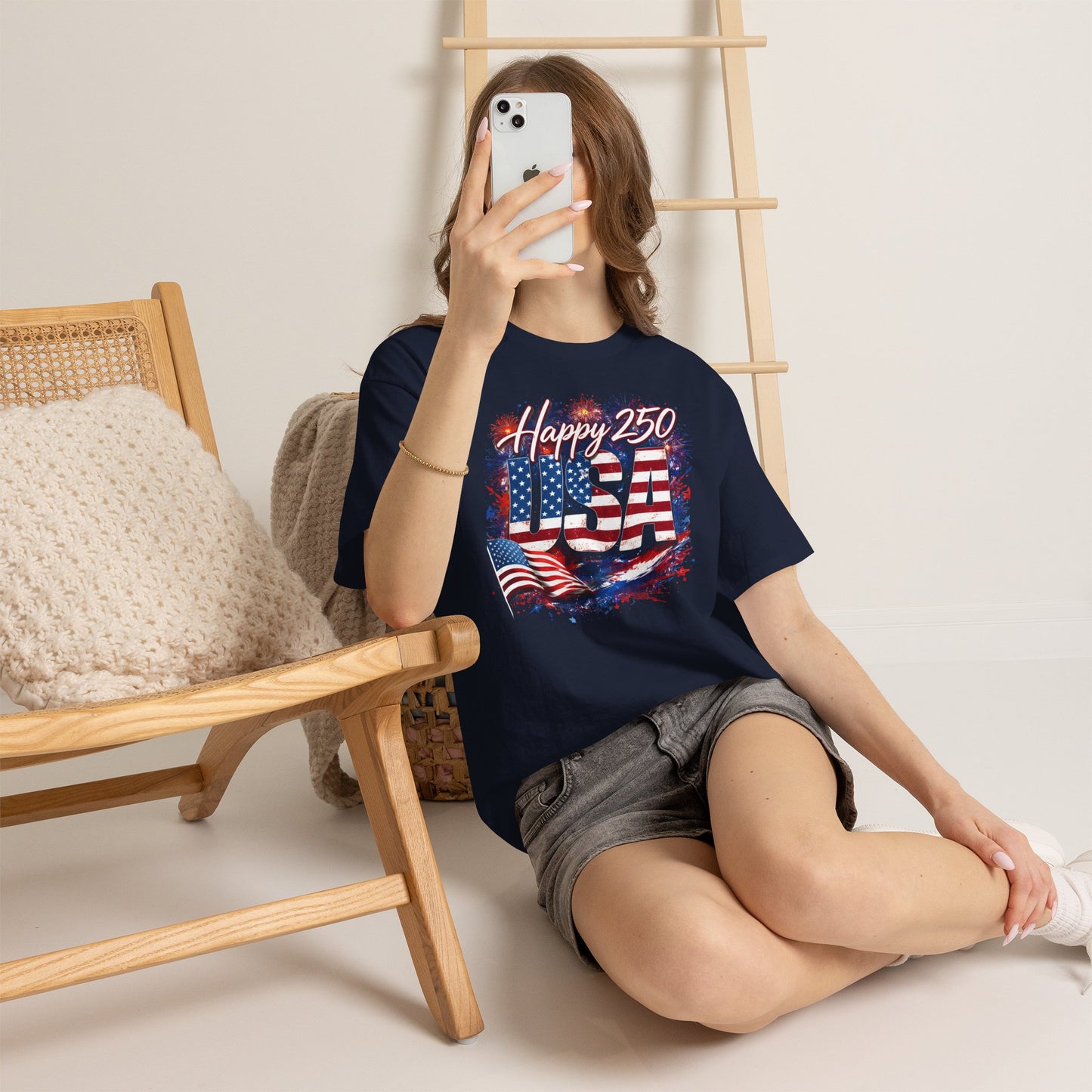 Happy 250 USA T-Shirt