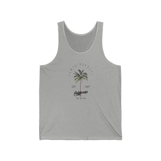 Palm Tree Beach Tank Top