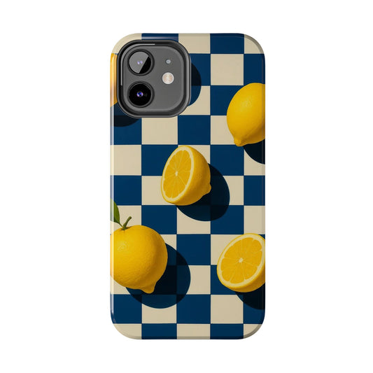 Citrus Tessellation Apple Phone Case