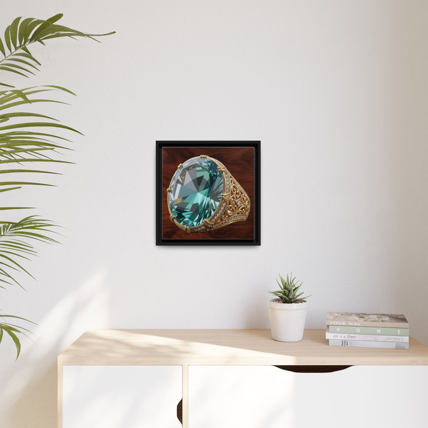 Tourmaline Brilliance Canvas