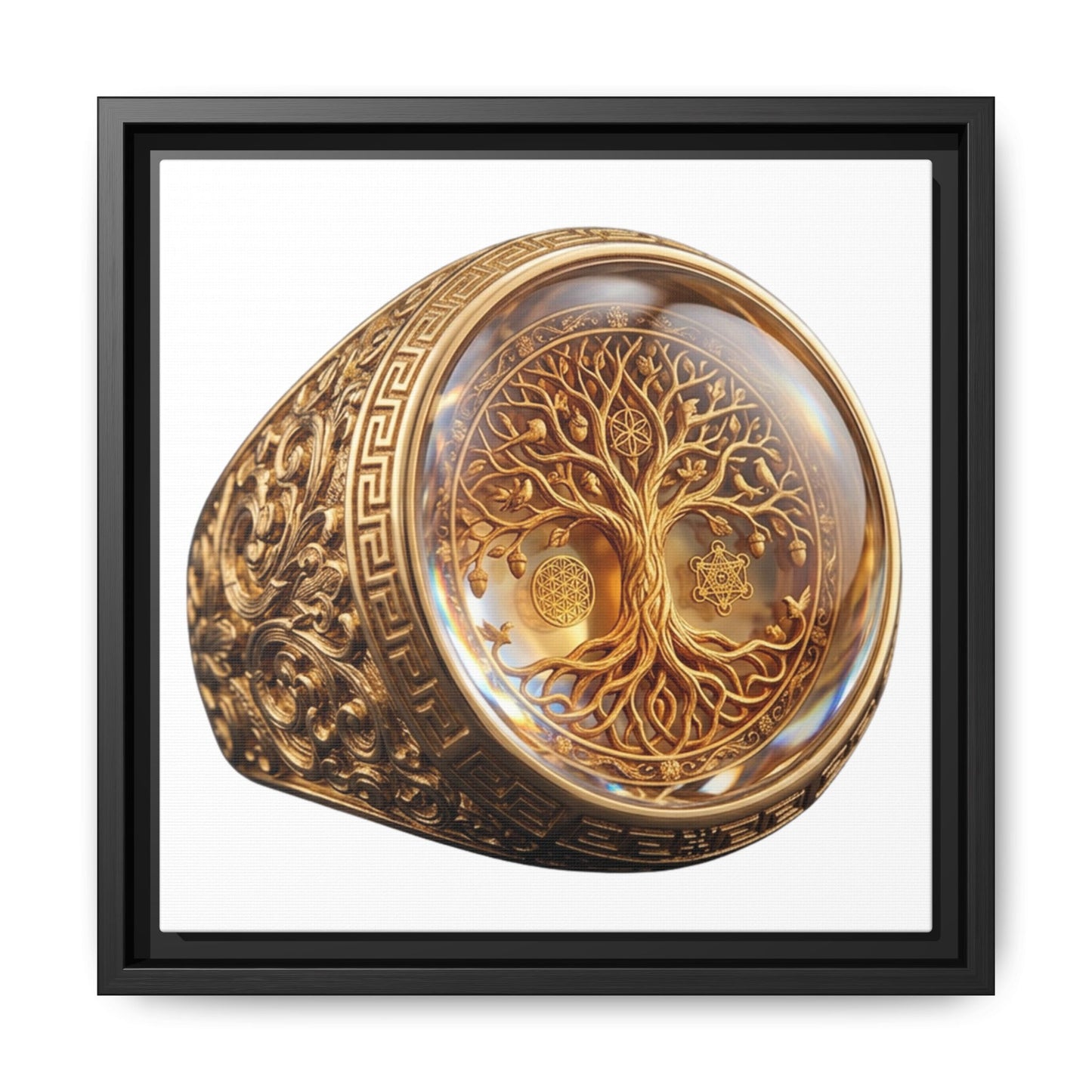 Filigree Signet Canvas