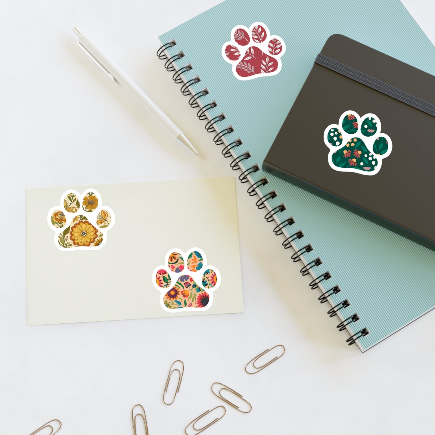 Botanical Paws Sticker Sheet