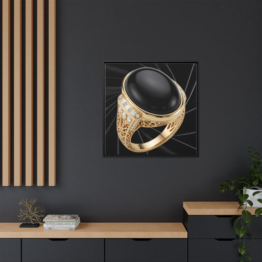 Midnight Onyx Canvas