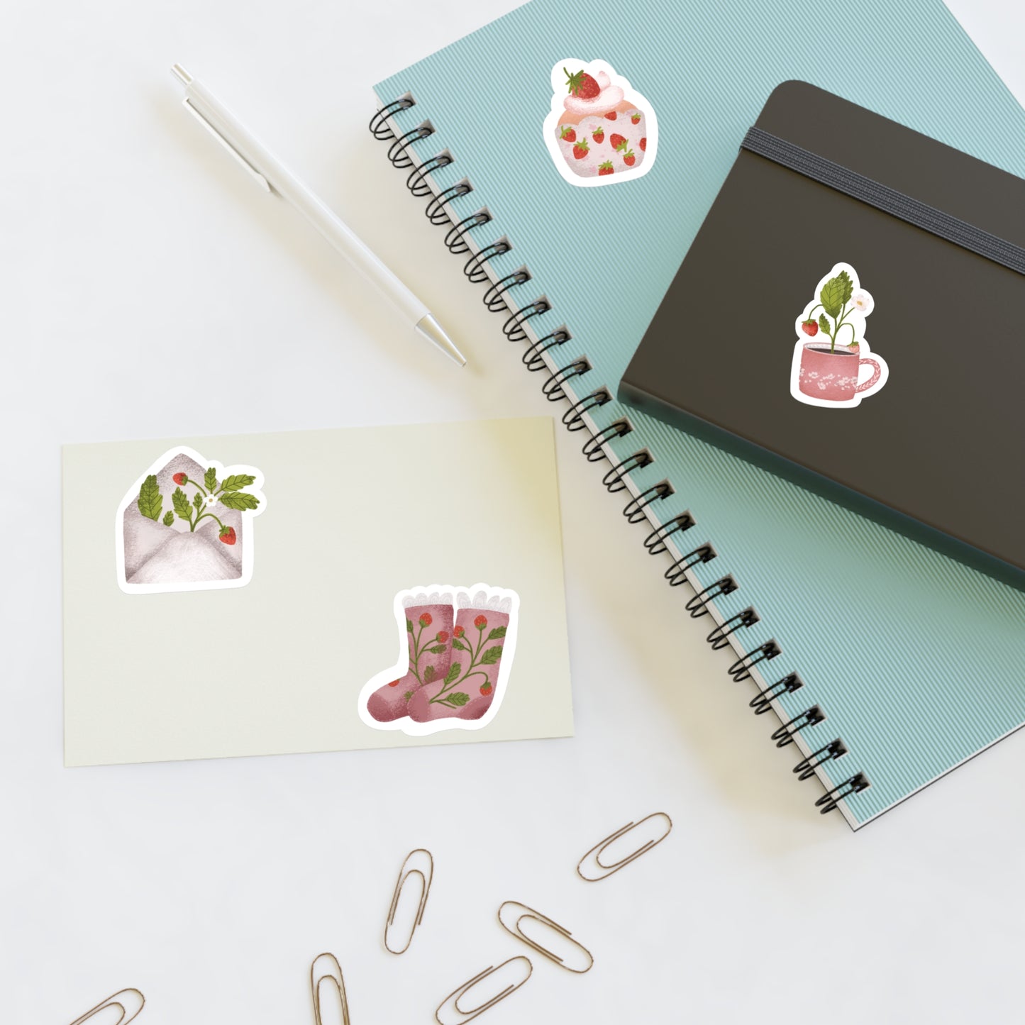 Botanical Tea Time Stickers